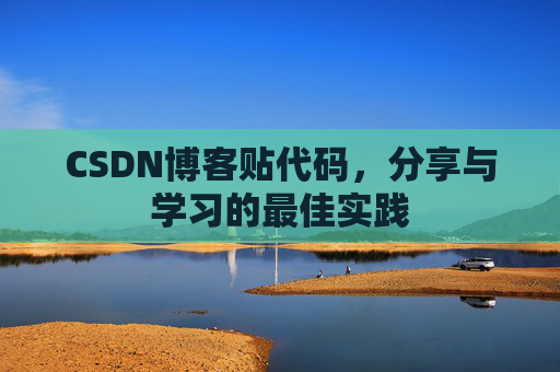CSDN博客贴代码，分享与学习的最佳实践